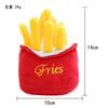 Brinquedos para Gatos, Hambúrguer e Batatas Fritas de Pelúcia, Brinquedos que Fazem Barulho para Divertir Gatos e Aliviar o Tédio, Fofos Suprimentos para Pets, Dropshipping
