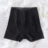 Pantalones de seguridad anti-luz para mujer, leggings cortos de verano, ropa interior para mujer, algodón puro, talla grande, pantalones de seguridad para mujer, cintura alta, encaje