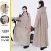 Capa de Chuva para Veículo Elétrico, Poncho Longo Espessado Integral Nível Tempestade para Ciclismo, Motocicleta, Veículo a Bateria, para Homens e Mulheres