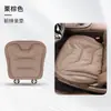 Nuevo cojín para asiento de coche perforado piel nappa cojín avanzado para asiento de coche engrosado antideslizante cojín para asiento delantero y trasero de cinco plazas