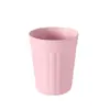 Copo de Água Infantil de Fibra de Bambu com Alça, Copo para Suco e Bebidas Doméstico, Ecológico e Resistente a Quedas, Copo de Leite para Bebê de Jardim de Infância