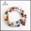 Cuentas sueltas naturales Duobao de 6 a 10 mm, redondas y lisas, esmeriladas, para hacer pulseras, collares y joyas, en stock, venta al por mayor