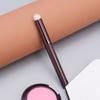 Cangzhou Morandi Mini Pincel Labial con Tapa Nuevo Estudiante Portátil Sizzy Mango Corto Cabeza Redonda Pincel Cosmético Labial al Por Mayor