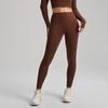 Novas Calças de Corrida Transfronteiriças com Sensação de Pele Nu, Secagem Rápida, Fitness, Respiráveis, Outerwear, Apertadas, Esportivas, Cintura Alta, Levanta Bumbum, Yoga para Mulheres