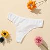 Nueva Ropa Interior Tipo Tanga Transpirable de Poliéster con Estampado de Barbie para Niñas Encaje Control de Abdomen Cintura Media-Baja Ropa Interior Tipo Tanga para Mujer Dropshipping