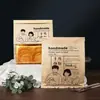Bolsa de Embalaje para Pan Tostado con Ventana Transparente Auto-Sellante Impresa, Papel Kraft de Grado Alimenticio, Bolsa para Pan de Molde Rebanado Comercial de 450g