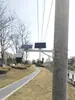 Suporte de monitoramento de painel solar Braçadeira de fixação de câmera em poste de energia Suporte de extensão de poste Suporte de montagem em poste para câmera PTZ