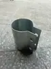 Braçadeira de tubo alargada de 76 mm, braçadeira galvanizada tipo 32o, suporte para placa de parque, braçadeira de tubo para todo o parque, suporte para tubo de água
