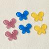 Ins Coreia do Sul mesma geléia uva arco roxo diy resina brincos bonitos acessórios para cabelo capa de telefone material atacado