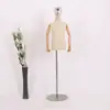 Maniquí de Medio Cuerpo Infantil con Cabeza y Manos, Soporte de Exhibición para Escaparate de Tienda de Ropa Infantil, Perchero para Tienda de Ropa de Niños y Niñas