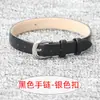 Producción personalizada de una pulsera de cinturón pulsera joyería con moda 3D generosa cinturón de mano para mujer cuero