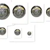 Fonte de bola de bolha de cristal rachadura de vidro bola de rachadura de gelo bola de cristal ornamento decorativo de rochas roda d'água acessórios para bonsai