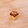 Modelos creativos de comida en miniatura realistas: pan, pasteles y piezas de postre para micro paisajismo, decoraciones de bricolaje y piezas de exhibición en miniatura