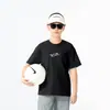 Camiseta Deportiva de Manga Corta Transpirable para Niños, Top de Secado Rápido con Tacto Fresco para Niños Mayores, Camisetas para Niños al por Mayor, Camiseta de Secado Rápido para Niños
