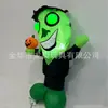 1,2 m Modelo de Ar Alienígena Halloween Modelo de Ar Inflável Olho Alienígena Verde Efeito Especial Modelo de Ar Inflável Alienígena