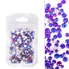 Venta al por mayor transfronteriza ss4-ss30 regla mixta comercio internacional diamante de color rhinestone 1000 uña DIY teléfono móvil fondo plano Rhinestone