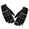 Guantes de Motocicleta, Protección Completa de los Dedos, Resistentes al Desgaste, Transpirables, Antideslizantes, de Dedos Largos, para Deportes al Aire Libre, Protección Solar, Antideslizantes