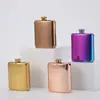 Termo minimalista de acero inoxidable transfronterizo para camping al aire libre y barbacoas, botella de licor portátil para exteriores rusa, venta al por mayor