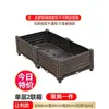 Maceta de Plástico Espumado para Cultivar Verduras en la Azotea, Macetero de Verduras para Balcón en Casa, Caja para Plantar Verduras en Interiores, Maceta Grande de Metabo