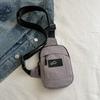 Bolsa Casual para Teléfono Móvil para Hombres y Mujeres, Bolso de Hombro Pequeño Simple de Estilo Japonés, Bolso Cruzado Personalizado Urbano y Moderno, Bolso de Pecho Deportivo Portátil