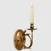 Lámpara de candelabro de lujo moderna accesible para sala de estar, dormitorio, lámpara de pared de cristal para pasillo, escalera, entrada, baño, lámpara de pared americana de cobre macizo
