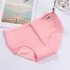 Poli Jia Fox para TEMU Tamanho Asiático Algodão Puro Fino Feminino e Estudantes Cintura Média e Baixa Algodão Puro Sem Costura Roupa Íntima para Meninas