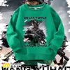 Delta Game Action Weilong Ropa Periférica Sudadera Infantil con Forro Estilo Otoño e Invierno Chaqueta Unisex para Estudiantes Ropa Infantil