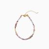 Colar de Pérola Natural de Água Doce Dopamina Arco-Íris Simples Luxo Leve Sensação de Alta Qualidade Corrente Clavicular Colar de Miçangas Feminino Corrente Joia