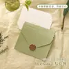 Tarjeta de Cumpleaños Verde Aguacate con Sobre Verde Oliva Bendición de San Valentín Gratitud Gracias Tarjeta Escrita a Mano para Evento de Año Nuevo