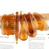 Palo de Masaje Facial Lifting, Cepillo Meridian, Herramienta de Belleza para Puntos de Acupuntura de Pies, Bolígrafo de Acupresión, Tabla Raspadora de Masaje para la Salud de Resina