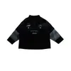 Traje de actuación de street dance para niños, conjunto de dos piezas hip-hop unisex, ropa hiphop de moda para niños, ropa de práctica elegante