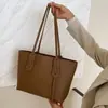 Bolso Casual Combinable de Gran Capacidad para Mujer 2024 Nuevo Bolso de Hombro de Moda Textura de Alta Calidad Clase Bolso Tote para Viajeros