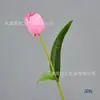 Tulipán Artificial Tallo Único Arreglo Floral para Hogar Hotel Decoración de Escritorio Ventana Escena para Fotografía Transfronterizo