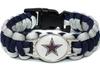 32Nfl Time de Futebol Pulseira de Paracord Corrente Pulseira de Sobrevivência Pulseira de Paracord dos Cowboys