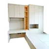 Apartamento Pequeño Habitación Infantil Aleación de Aluminio Tatami Escritorio a Medida Cama Armario Diseño de Espacio Integrado Personalización de Toda la Casa