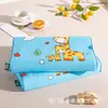 Suministro Transfronterizo de Almohadas de Látex de Dibujos Animados para Niños de Guardería, Núcleo de Almohada para Siesta de Verano, Almohada para Bebé Absorbente de Sudor y Transpirable