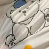 2025 Nueva Funda de Edredón de Dibujos Animados Linda Juego de Cama Individual de Tres Piezas Juego Doble de Cuatro Piezas Funda de Edredón para Dormitorio de Estudiante