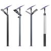 Luces para Patio Exteriores de 3m, Luces de Patio Modernas Residenciales con Perfil de Aluminio en Forma de 7, Farolas Solares Simples para Patio para Parques