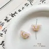 Cuentas de Cristal Checo Pintadas en Oro Doméstico Retro Caracol Pájaro Flor de Durazno Material Hecho a Mano Pulsera Cadena de Teléfono Móvil Accesorios de Joyería