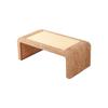 Mesa de ventana salediza de tatami de estilo japonés, mesa de centro pequeña de ratán, mesa de té creativa sencilla, mesa Kang para el hogar, mesa baja, mesa pequeña para alféizar de ventana