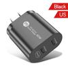 Carregador de celular de carregamento rápido PD40W tipo-c PD porta dupla multifuncional Padrão Europeu Americano Britânico cabeça de carregamento de dispositivo rápido