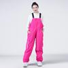 Pantalones de esquí para mujer, holgados, de talla grande, para invierno, para exteriores, resistentes al viento, impermeables, cálidos, gruesos, para snowboard.