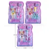 Boneca Barbie Fada das Flores Infantil Menina Sereia Fantasia Princesa Brinquedo Anjo Elfo Cavalo Acessórios Varinha Mágica