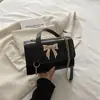Bolso de Moda para Mujer Estilo Coreano con Diseño Único, Versátil y Moderno, Alto Valor Estético, Bolso de Hombro, Bolso Cruzado de Moda con Lazo