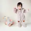 Ropa de una pieza para bebé, Ropa engrosada de otoño e invierno para recién nacidos, Ropa de algodón para exteriores, Ropa de invierno para bebé, Ropa de algodón cálida con cubrepiés