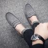 Mocasines para hombre Mocasines sin cordones de suela blanda para hombre Zapatos casuales de conducción para hombre