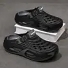 Zapatos Croc para Hombre 2026 Nuevas Sandalias Deportivas de Verano para Hombre Sandalias Cerradas de Doble Uso para Playa al Aire Libre Sandalias de Punta Cerrada Venta al por Mayor