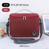 Bolsa de almuerzo aislada, bolsa de almuerzo cuadrada de papel de aluminio engrosado, bolsa de picnic de gran capacidad para oficinistas y estudiantes