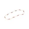 Pulseira Empilhada de Múltiplos Círculos de Cristal de Morango Natural Pulseira de Cristal de Alto Nível de Luxo Leve Joias Chinesas Novas Atacado