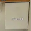 Caixa de papel higiênico, nova prateleira de parede da moda, armazenamento à prova d'água para o vaso sanitário e o banheiro, design transparente